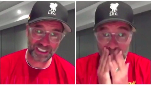 Jürgen Klopp llora emocionado por el título del Liverpool