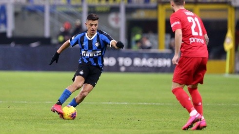 Alexis Sánchez suma 17 partidos, dos asistencias y un gol con la camiseta del Inter de Milán