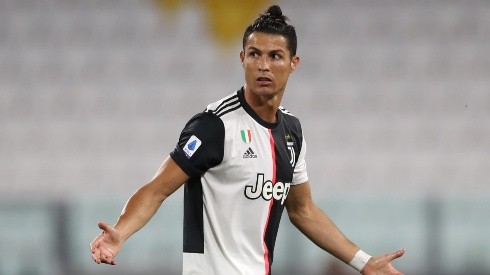 Cristiano Ronaldo ante el Lecce