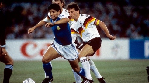 Maradona y Matthaus, el tremendo choque que se dio en los 90'.