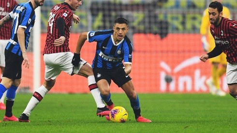 Alexis Sánchez tendrá esta tarde su último partido en Inter antes de que venza su préstamo