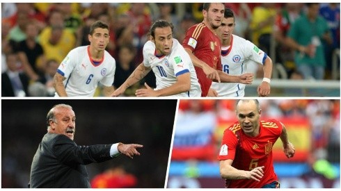En España recuerdan los duelos ante Chile en los mundiales de Sudáfrica y Brasil.
