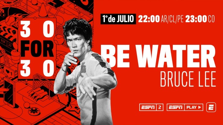 Be Water es la producción de ESPN 30 for 30 que podrás ver este miércoles 1 de julio.