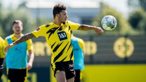 Sancho se marchó del City para jugar en Borussia Dortmund