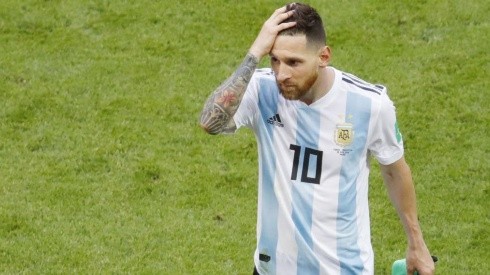 Lionel Messi no ha podido ganar ningún título con la selección argentina adulta