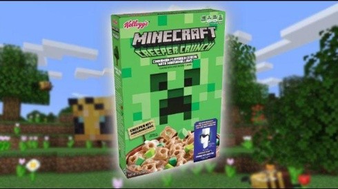 Kellogg’s tiene listo el cereal de Minecraft