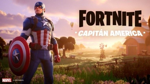 Capitán América llega a Fortnite