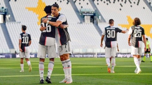 Cristiano Ronaldo marcó un gol de gran factura para Juventus