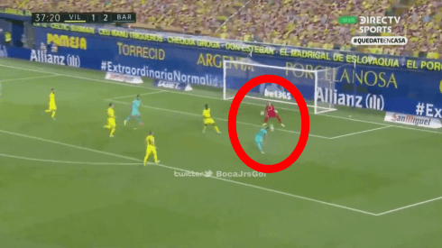 El gol que se perdió Vidal