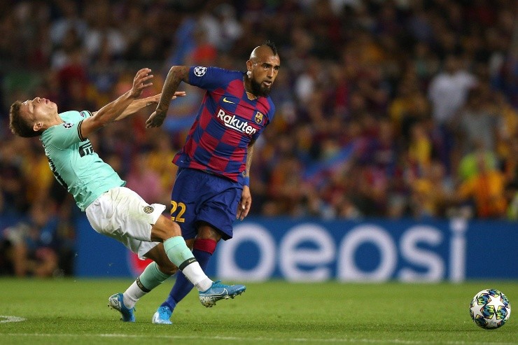 Arturo Vidal ha sido titular en los últimos cinco partidos del Barcelona (Agencia Uno)