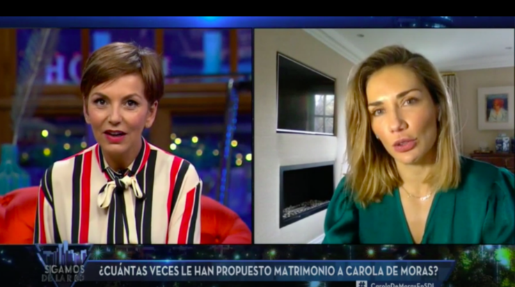 Carolina de Moras en conversación con “Sigamos de largo”.