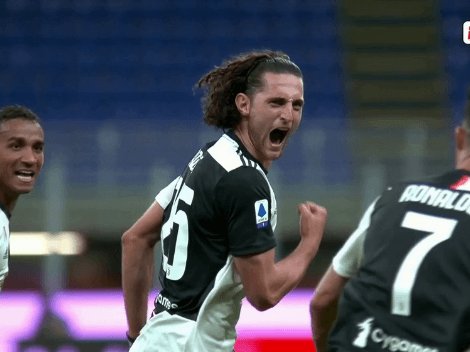 Video: ¡Golazo con Rabiot! Juventus le pega a AC Milan