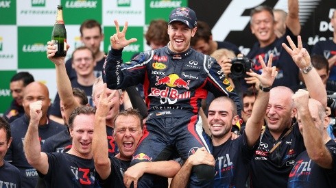 El piloto alemán Sebastián Vettel fue campeón del mundo con Red Bull durante cuatro años consecutivos.
