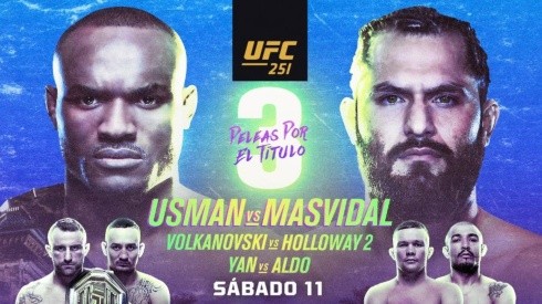 Usman vs Masvidal, Volkanosvki vs Holloway y Yan vs Aldo son las peleas por título que tendrá el UFC 251