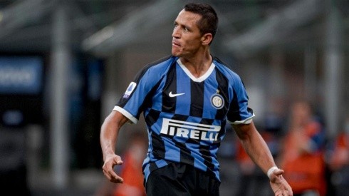 Alexis Sánchez otra vez jugó un partido de alto vuelo en Inter