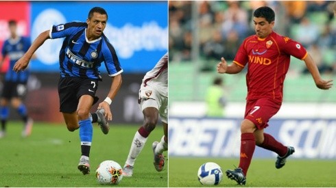Alexis Sánchez y David Pizarro se encuentran entre los chilenos más célebres en la liga italiana