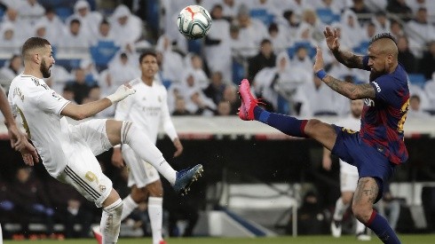 Vidal contra Real Madrid.