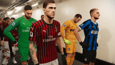 AC Milan y Inter de Milán con nombre génerico en PES 2021