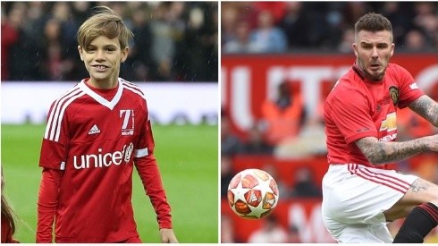 Romeo Beckham tiene 17 años y hasta el momento es el único de los hijos de David Beckham que ha mostrado interés por el fútbol.
