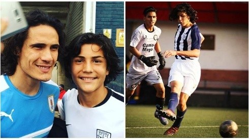 Pineau tiene 17 años y destaca por su altura de 1,86 y su gran parecido con el uruguayo Edinson Cavani.