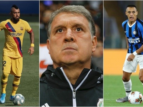 Tata Martino llena de elogios a Alexis y Vidal: "Es el corazón del Barça"