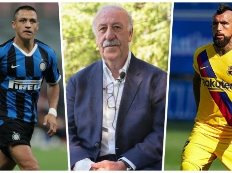Del Bosque se mete en la discusión ¿quién es mejor: Vidal o Alexis?