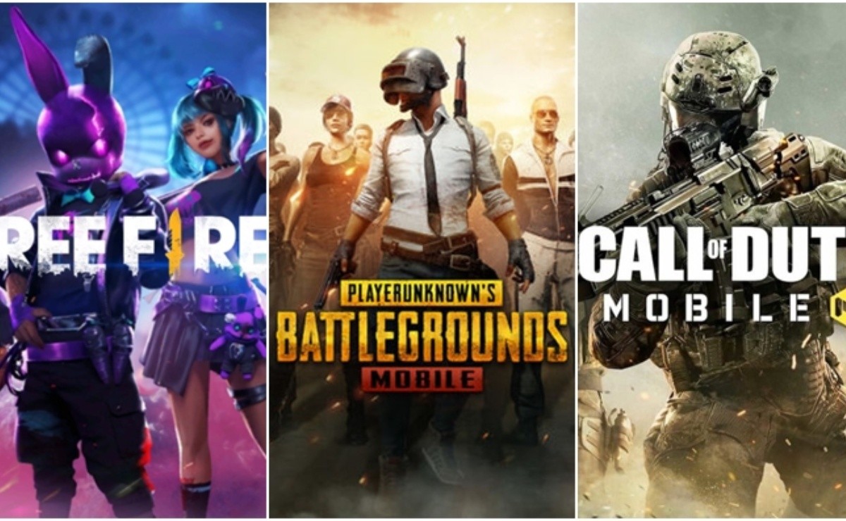 COD Mobile, FreeFire, Clash Royale, Mobile Legends: Juegos online