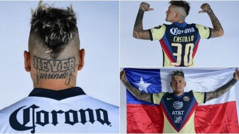 El nuevo tatuaje de Castillo.