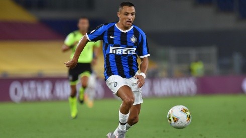 Alexis en el Inter de Milán.