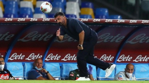 El técnico de Napoli ya piensa en el duelo clave ante Barcelona.