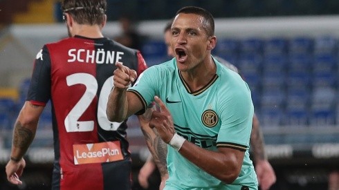 Alexis Sánchez ha sido la figura del Inter de Milán después del receso y ahora podrá jugar la totalidad de la temporada