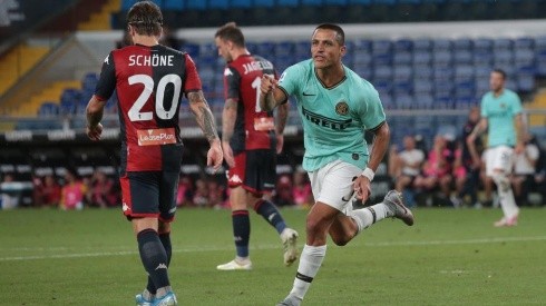 Alexis Sánchez será titular ante Napoli