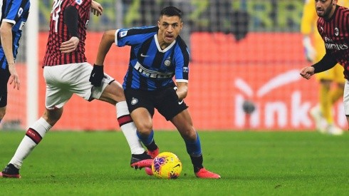 Alexis Sánchez suma cuatro goles y diez asistencias en la presente temporada con el Inter de Milán