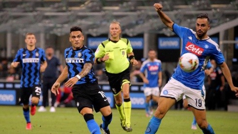 Lautaro Martínez marcó un tanto de gran factura en Inter