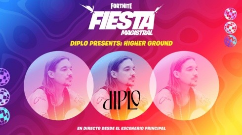 Diplo se presenta con un concierto en Fortnite
