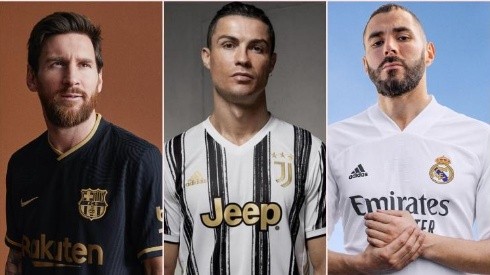 Barcelona, Juventus y Real Madrid presentaron su nueva indumentaria