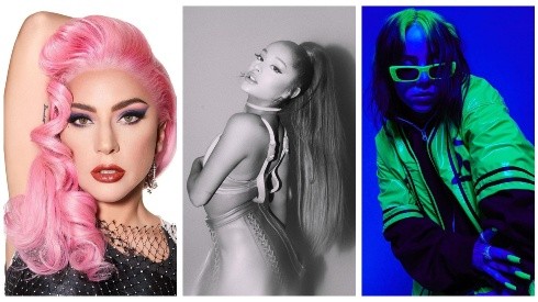 Lady Gaga, Ariana Grande y Billie Eilish están entre las favoritas de los MTV VMAs 2020.