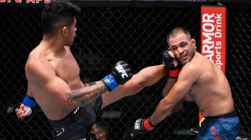 Martínez consiguió un tremendo triunfo ante Saenz en el UFC Vegas 5