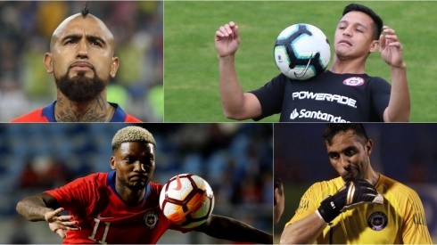 Arturo Vidal, Alexis Sánchez, Junior Fernandes y Claudio Bravo se han mantenido vigentes en el fútbol de Europa