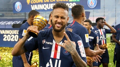 Neymar cumplió tres años en el PSG