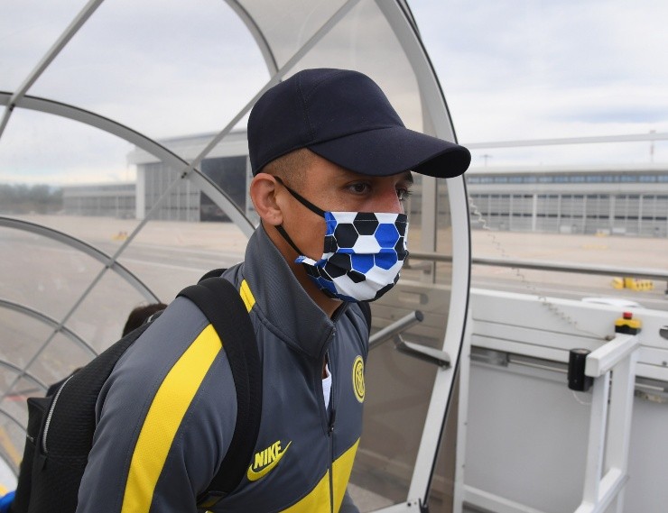 Alexis Sánchez ya se encuentra en Alemania para vivir este importante partido de la Europa League ante Getafe. Será a partido único dado que por la emergencia mundial no se pudo disputar la ida.