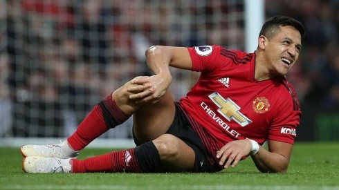Alexis Sánchez no tuvo un buen paso por Manchester United