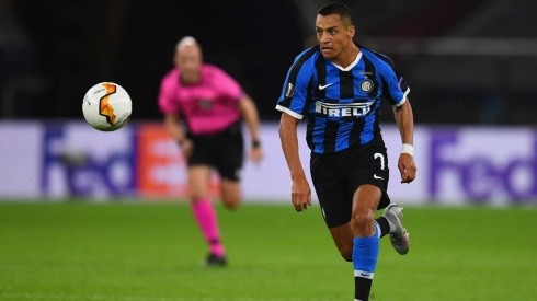 Alexis Sánchez jugó unos minutos en la victoria de Inter ante Getafe