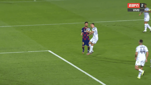 El gol anulado a Lionel Messi
