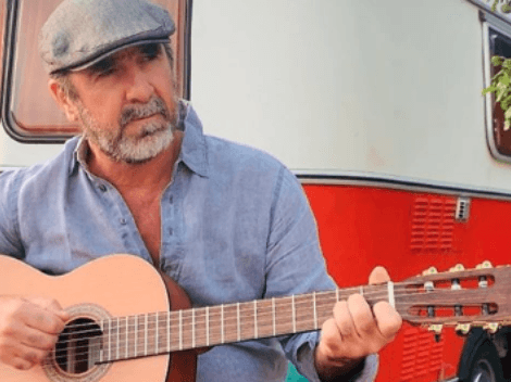 Éric Cantona: "Soñé que tocaba la guitarra en Old Trafford"