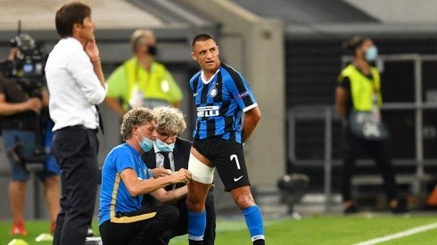Alexis Sánchez tiene un problema muscular y es duda en Inter