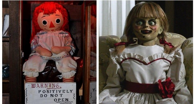 la muñeca de annabelle real