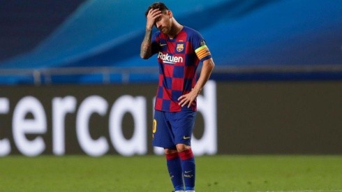 Lionel Messi no escondió su sentir tras la goleada y eliminación del Barcelona a manos del Bayern Múnich