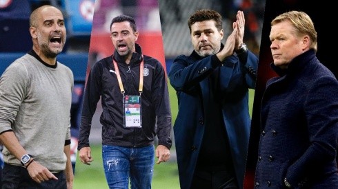Guardiola, Xavi, Pochettino y Koeman son candidatos a la banca del Barcelona.