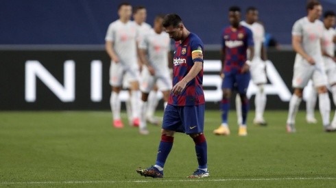 Messi contra Bayern Múnich.